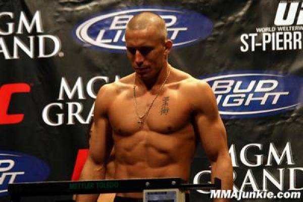 Odds On Georges St. Pierre vs. Josh Koscheck Odds On Georges St. Pierre vs. Josh Koscheck
