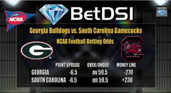 Georgia vs. South Carolina Spread – Free Pick