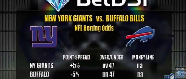 Giants vs. Bills Free Pick, Betting Line
