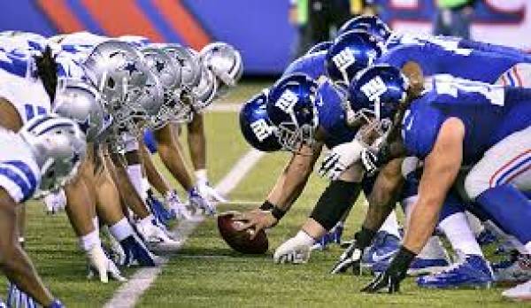 Bet Live In-Play - Giants-Cowboys