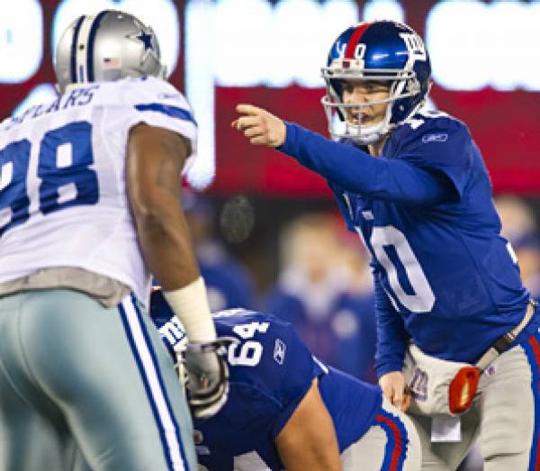 Giants-Cowboys Betting Line - Sunday Night Football Giants-Cowboys Betting Line - Sunday Night Football