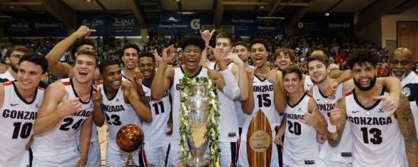 Gonzaga Number Ranked in College Basketball But Still Pays 10-1 Odds