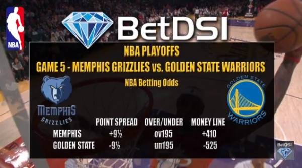 Grizzlies vs. Warriors Game 5 Betting Odds 