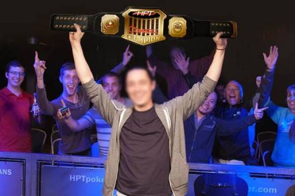 The Commerce Casino Unveils HPT Championship Belt