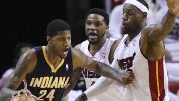 Heat Pacers Spread at Miami -2:  NBA Playoffs Game 3
