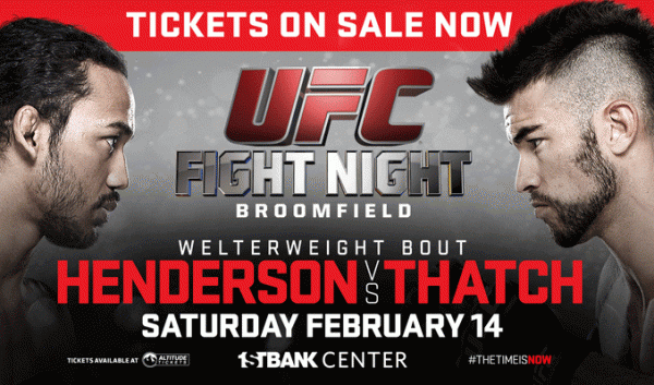 UFC Fight Night 60 Betting Odds: Henderson vs. Thatch