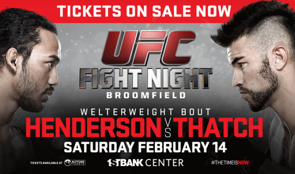 UFC Fight Night 60 Betting Odds: Henderson vs. Thatch UFC Fight Night 60 Betting Odds: Henderson vs. Thatch