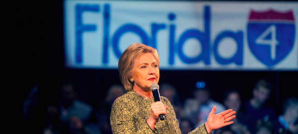 William & Mary Poll has 28 Percent of Republicans Early Voting Clinton in Florida: Odds