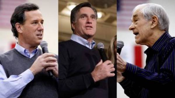 Three-Man Race in Iowa Caucus Overnight Three-Man Race in Iowa Caucus Overnight