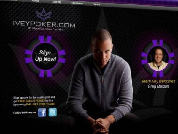 Phil Ivey Launches IveyPoker.com:  New Social Media Poker Site