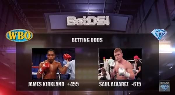 James Kirkland vs. Canelo Alvarez Fight Odds