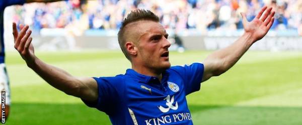 Jamie Vardy 10-1 Odds to be Top Goal Scorer in Premier League: Sees Most Bets