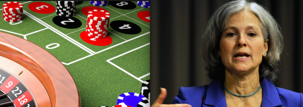 Green Party Candidate Jill Stein Hates Casinos, And Will be Happy to Tell You Why