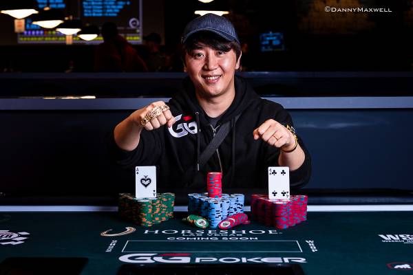 Jinho Hong Wins 2022 WSOP Hall of Fame Bounty Tournament