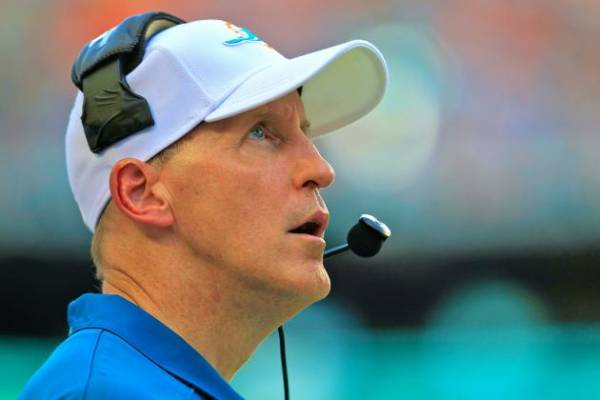 Dolphins Head Coach Joe Philbin First Fired: Pays 15-1 Odds