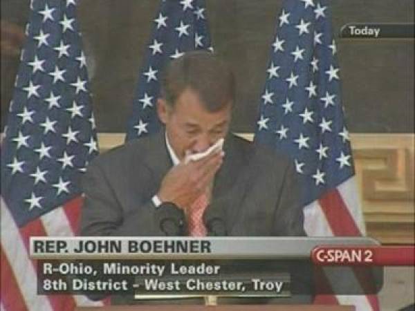 John Boehner Odds