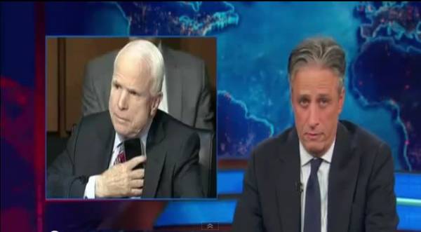 John McCain iPhone Poker Playing Spoofs on Jon Stewart, Conan (Video)