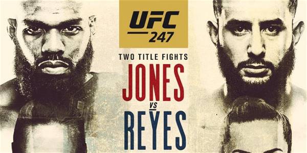 Where Can I Watch, Bet the Jones vs. Reyes Fight UFC 247 From Tampa St. Petersburg