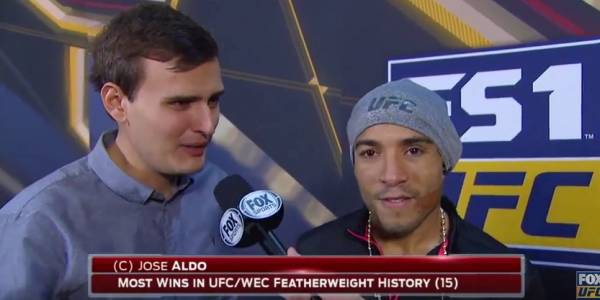 Jose Aldo Laughs at Odds for His Fight With Conor McGregor Jose Aldo Laughs at Odds for His Fight With Conor McGregor