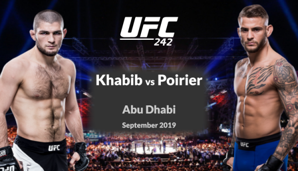 Where Can I Watch, Bet The Khabib vs Poirier Fight - UFC 242 - Jacksonville