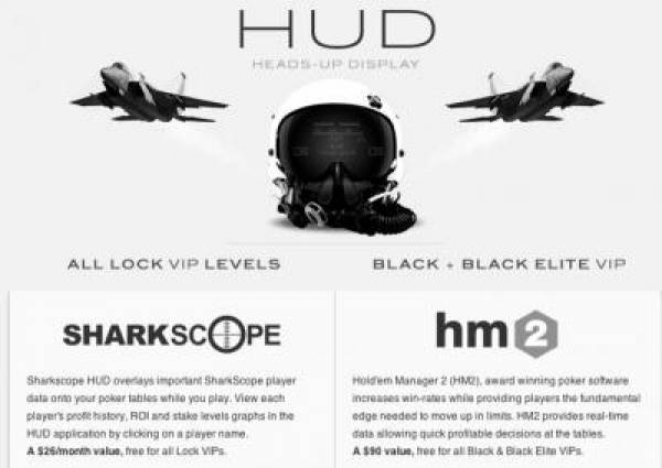 Lock Poker Launches New HUD Feature:  Sharkscope Now Offered