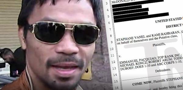 Manny Pacquiao Hit With Class Action Suit: ‘You Screwed Viewers and Gamblers’
