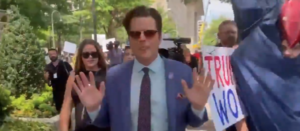 Gaetz Chased Down By Counterprotestors: "Are You a Paedophile?" Vid Goes Viral