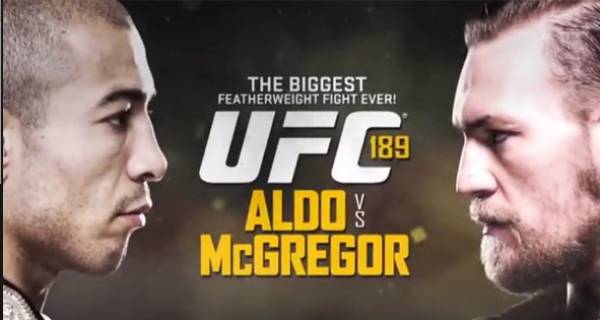 McGregor vs. Aldo Betting Odds to Win – UFC 194 
