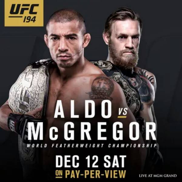 McGregor vs. Aldo Round Group Betting: Fight Ending in Draw Pays $6600 
