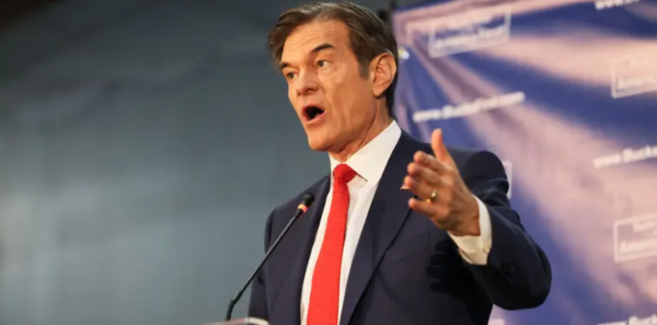 Mehmet Oz in Trouble, No Longer Favored to Win in PA