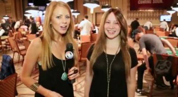 Lock Poker Pro Melanie Weisner Loves Bouncing Around in Vegas (Video)