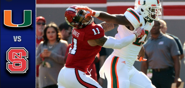 Miami Hurricanes vs. NC State Betting Odds, Prop Bets - Week 10