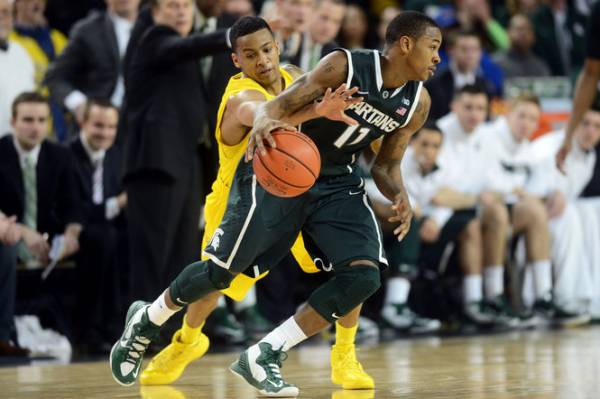 Michigan vs. Michigan State Point Spread at Spartans -4.5 Michigan vs. Michigan State Point Spread at Spartans -4.5