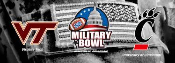 Where Can I Bet the 2018 Military Bowl Online - Cincinnati vs. Virginia Tech 