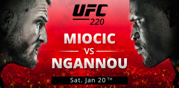 Miocic-Ngannou Fight Odds - UFC 220