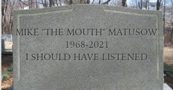 An Unvaccinated Mike Matusow Would Likely Have Been 6 Feet Under By Now