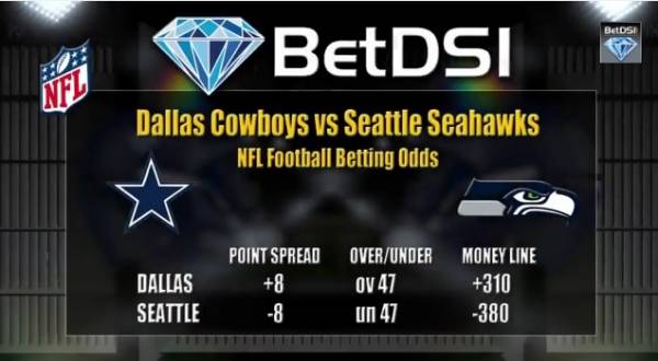 NFL Betting Picks – Cowboys vs. Seahawks, Redskins vs. Cardinals, Lions vs. Viki