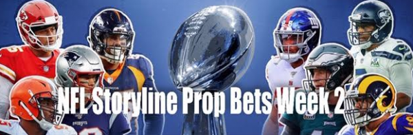 NFL Storyline Prop Bets for Week 2