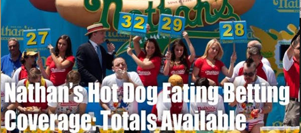 2019 Nathan’s Hot Dog Eating Contest Odds