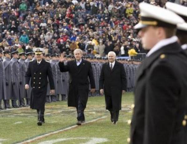 Navy vs. Army Spread