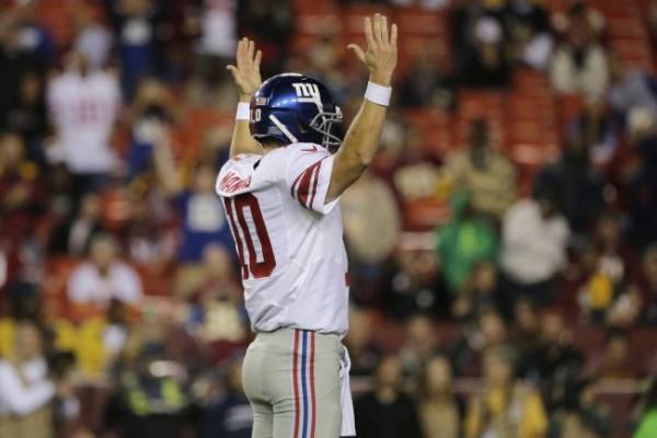 SNF Giants-Eagles Betting Line – Eli Manning a ‘Must Have’ Fantasy Pick for Week
