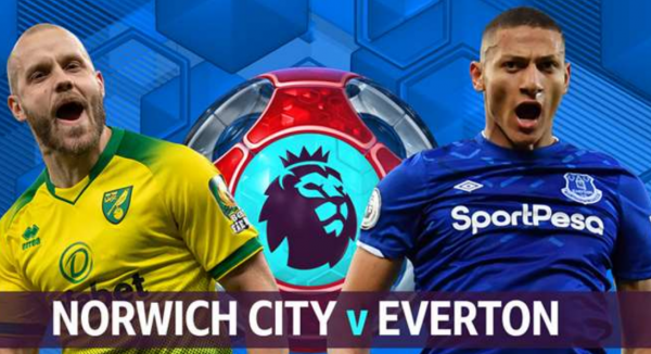 Norwich v Everton Match Tips Betting Odds - Wednesday 24 June 