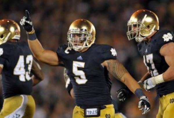 Fighting Irish Ranked Number One:  Notre Dame vs. USC Line to be Determined