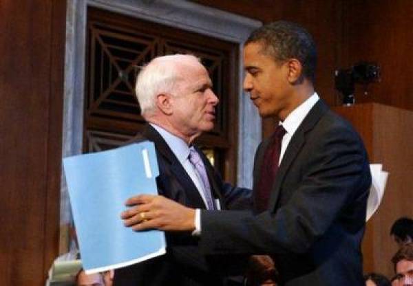 Obama and McCain Obama and McCain