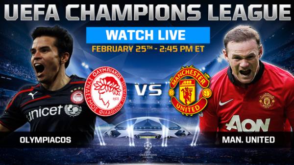 Olympiakos - Manchester United Betting Odds:  Live Streaming, Wagering 