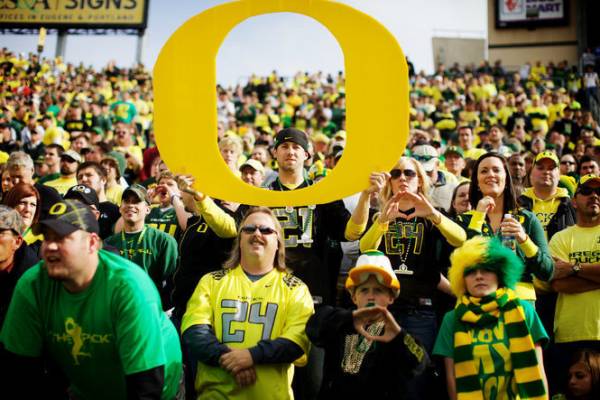 Oregon Odds to Win the NCAA National Championship 2015