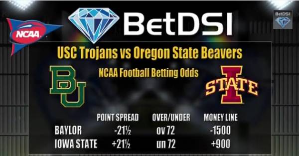 Oregon State vs. USC Point Spread, Prediction