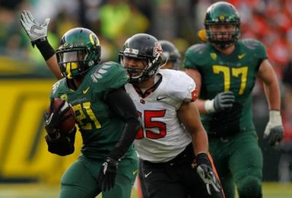 Oregon vs. Oregon State Betting Line Steady at Ducks -9.5