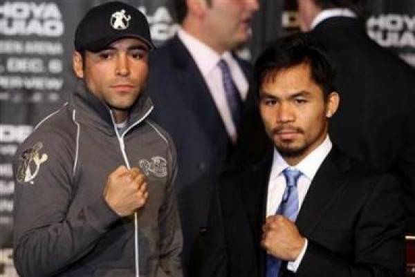 Oscar De La Hoya vs. Manny Pacquiao