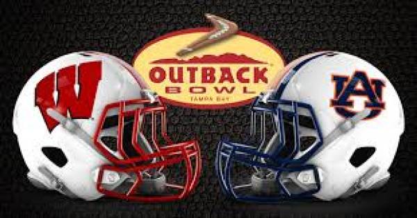 2015 Outback Bowl Betting Odds – Auburn vs. Wisconsin Point Spread at Badgers +7